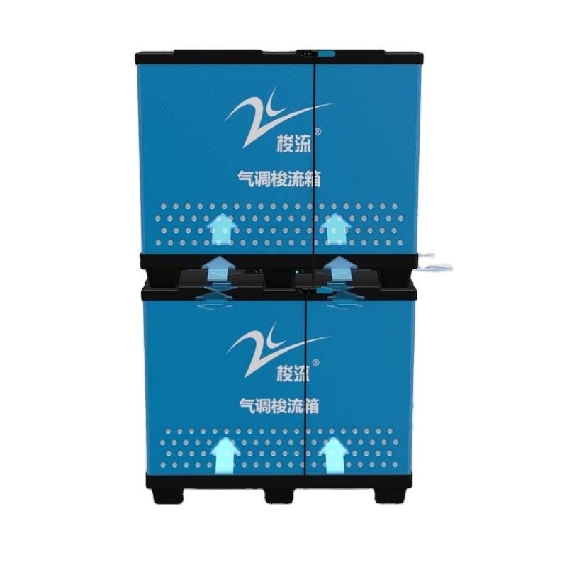 Bảng rỗng lợp bằng nhựa PP chống tĩnh ngoài trời vận chuyển trái cây và rau quả