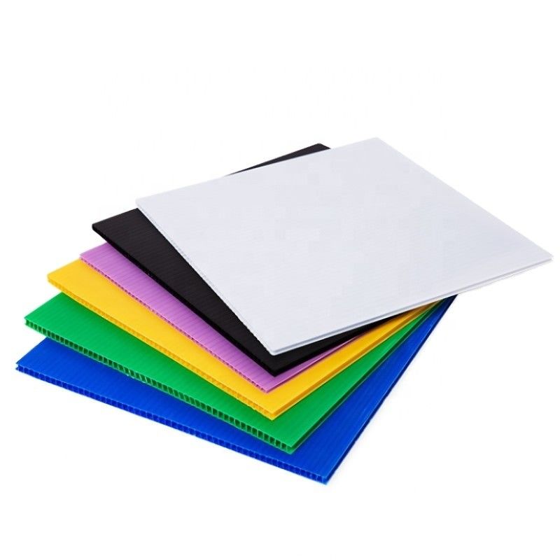 Tấm PP màu hồng Tấm nhựa Correx 600 * 400 Tùy chỉnh