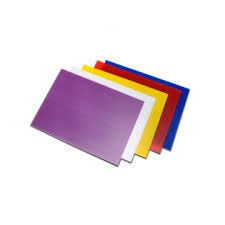 Tấm nhựa tái chế màu xanh đỏ Tấm tôn PP 10mm