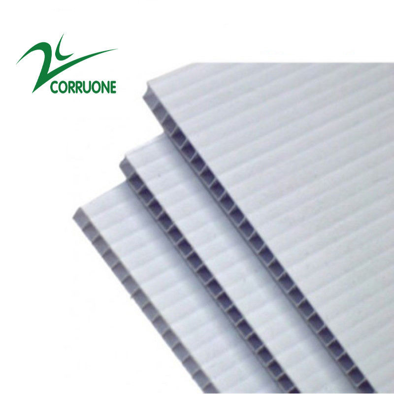 Tấm Corflute trắng 10 mm 12 mm Tấm bảo vệ sàn Correx