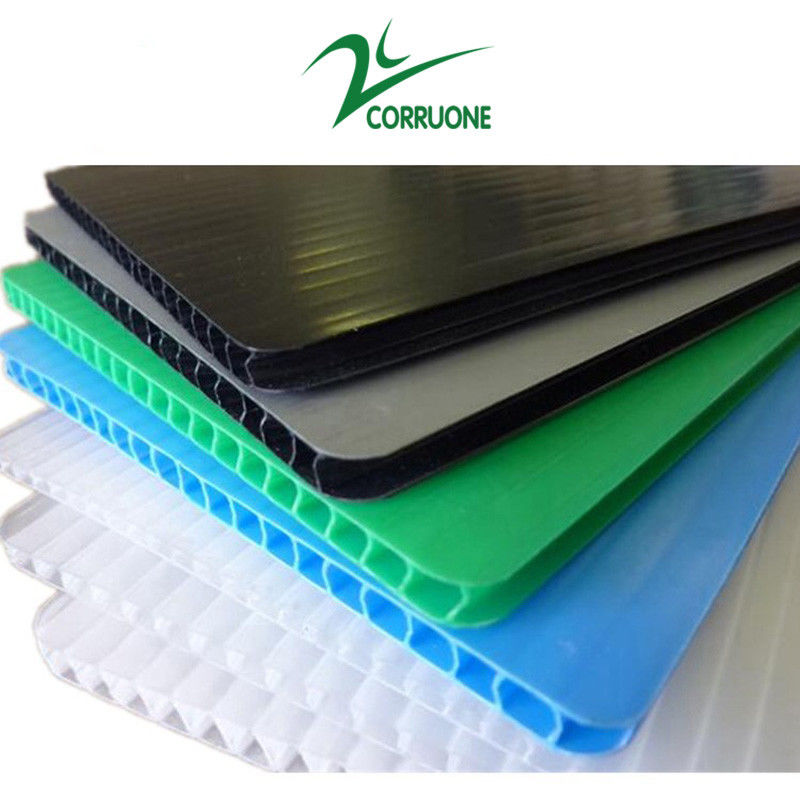 Tấm Corflute trắng 10 mm 12 mm Tấm bảo vệ sàn Correx