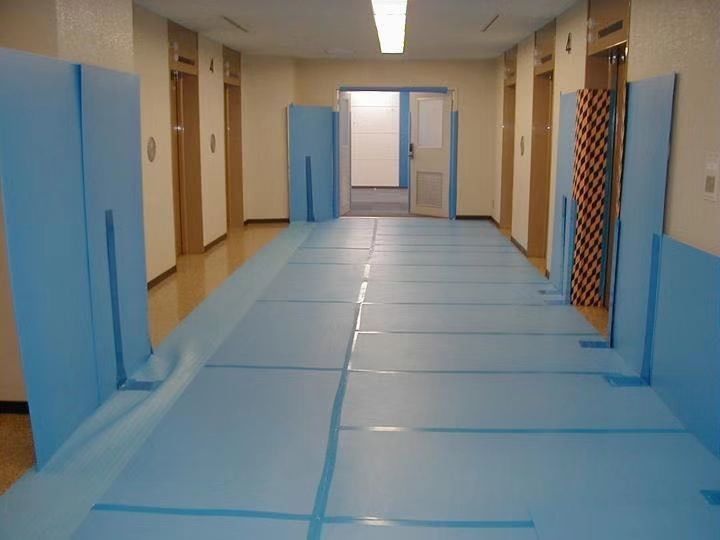 Tấm PP Coroplast chống thấm 2 mm 3 mm Correx Floor Protection Roll