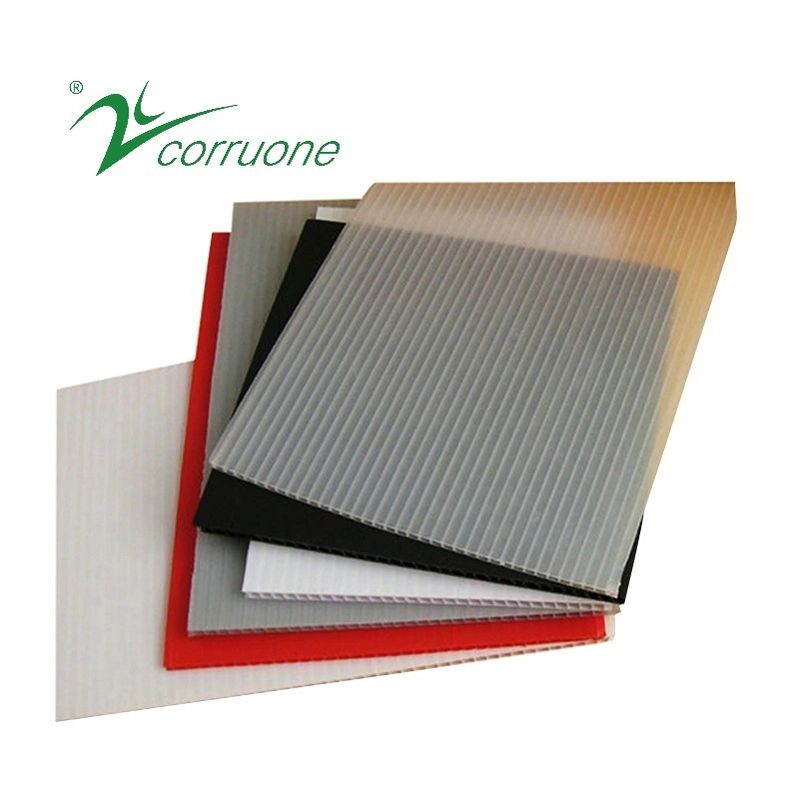 Tấm nhựa sóng Cartonplast 4x8 Tấm nhựa PP Corruone tái chế