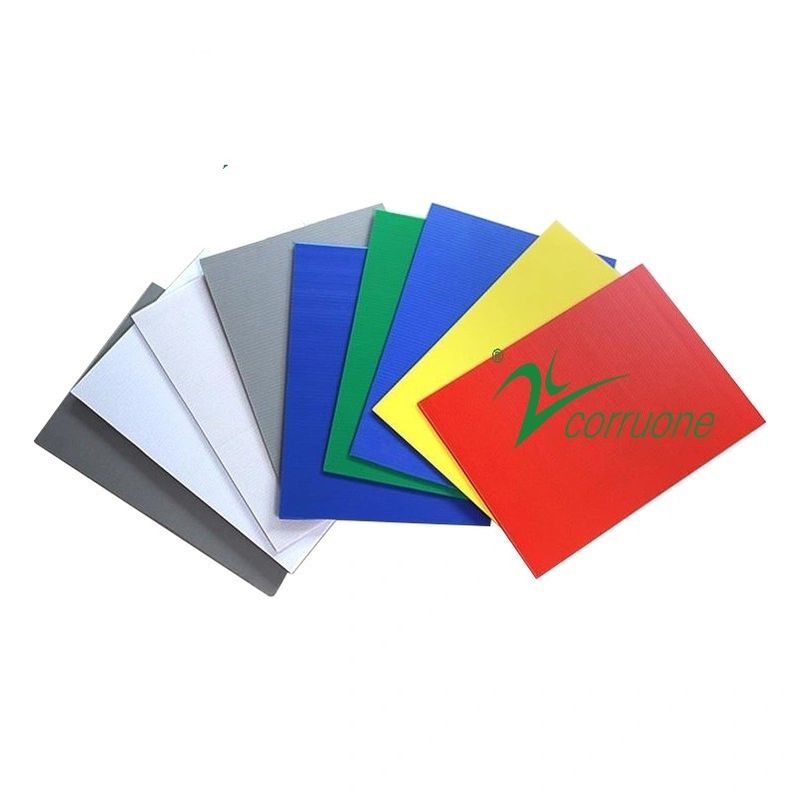 Tấm nhựa sóng Cartonplast 4x8 Tấm nhựa PP Corruone tái chế
