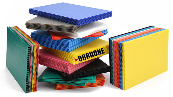 Bảng corflute 2mm 3mm 4mm 5mm 6mm 7mm tấm nhựa lốp corrugated correx board polypropylene honeycomb panel