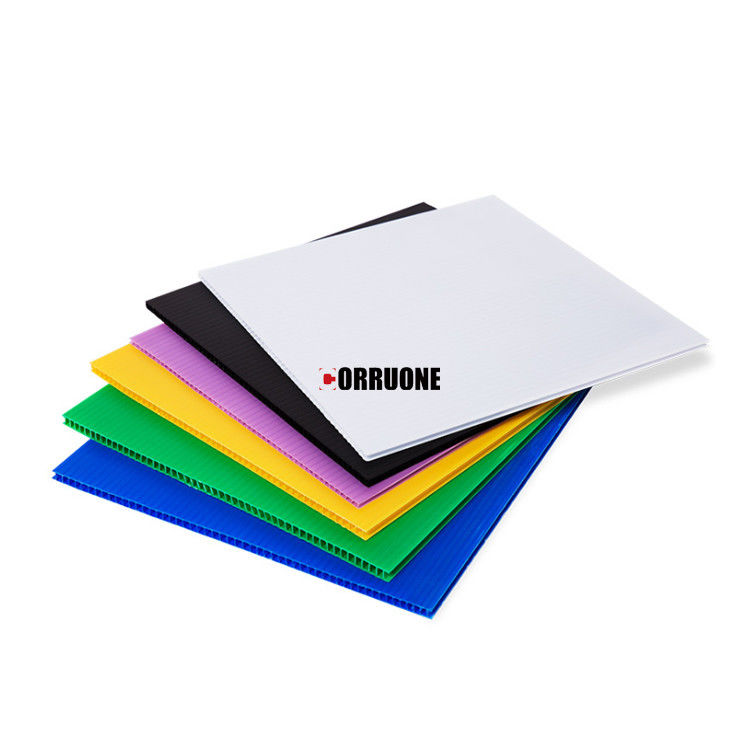 Black Corflute 2400 X 1200 Tấm bảo vệ sàn Correx 2mm-12mm