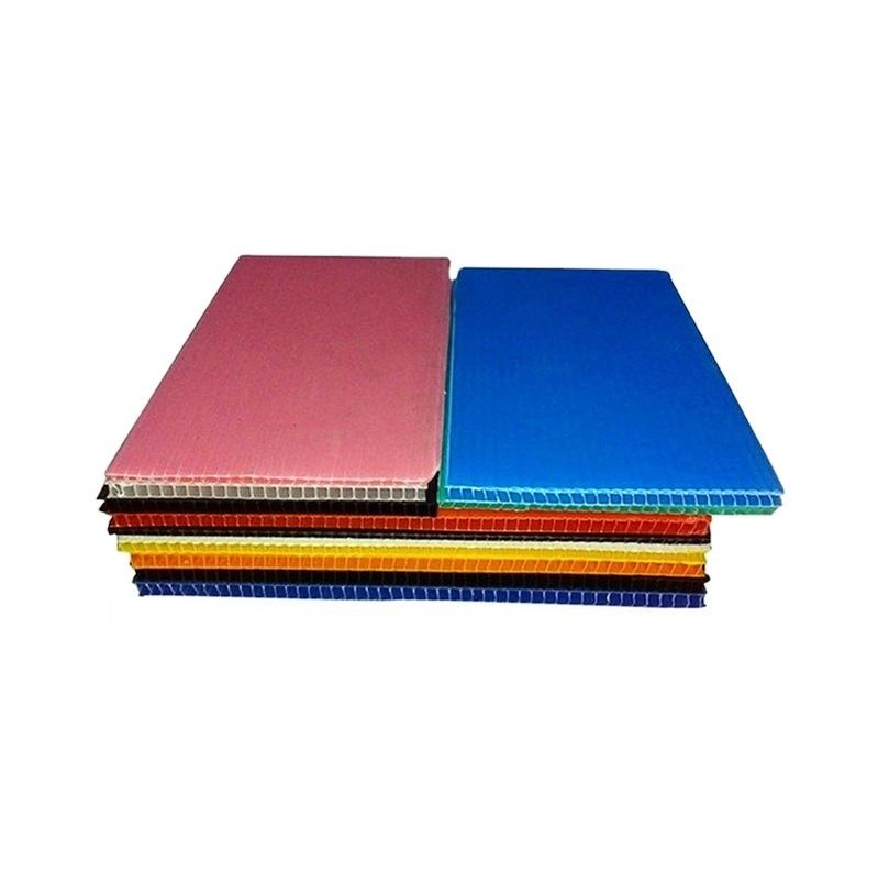 Tấm Corflute 4x8 5mm Tấm bảo vệ Corflute rỗng Màu xanh lá cây Đen