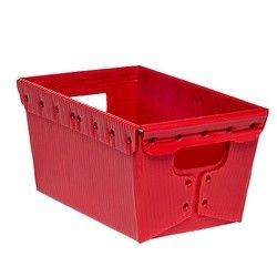 Hộp bao bì nhựa sóng PP 1,5mm-30mm Trắng Xanh Xanh