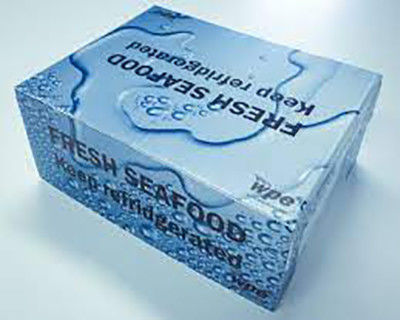 Corruone PP polypropylene 5 KG & 10 KG Custom Waterproof Frozen Meat or Seafood Packaging Boxes Hộp đóng gói thịt đông lạnh hoặc hải sản