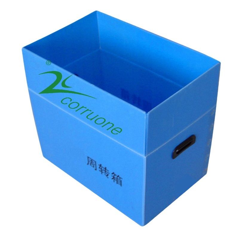 Hộp sóng Correx PP chống thấm nước Hộp lưu trữ Corflute dày 12 mm