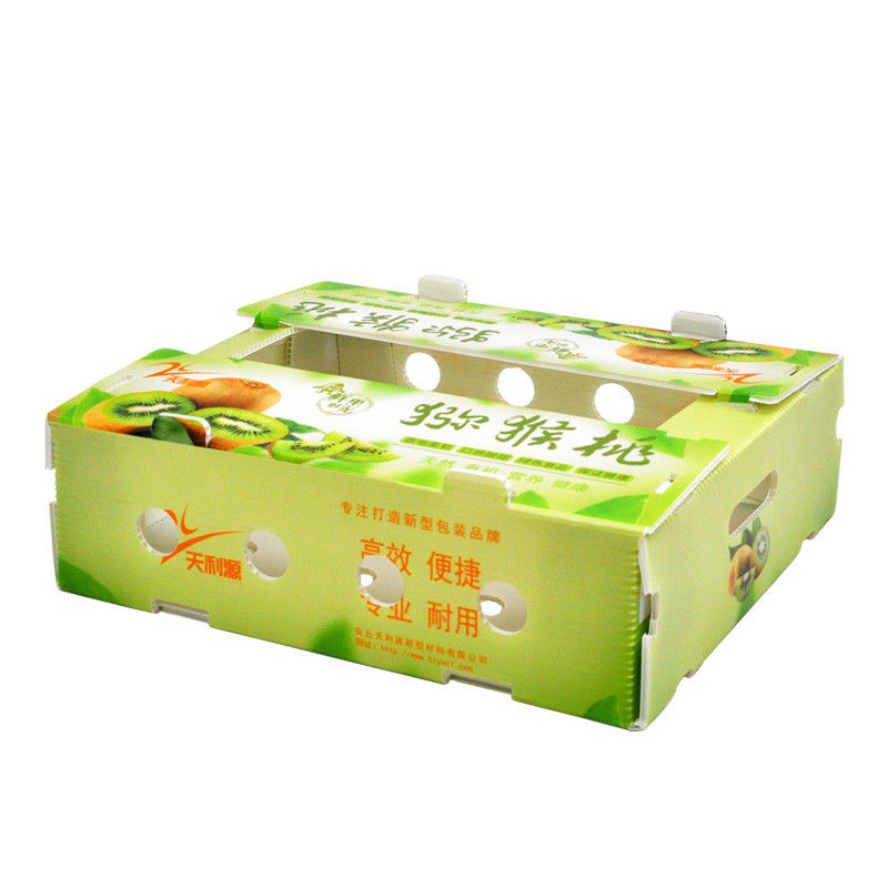Hộp Coroplast tùy chỉnh Hộp tôn thực vật cho ớt đỏ