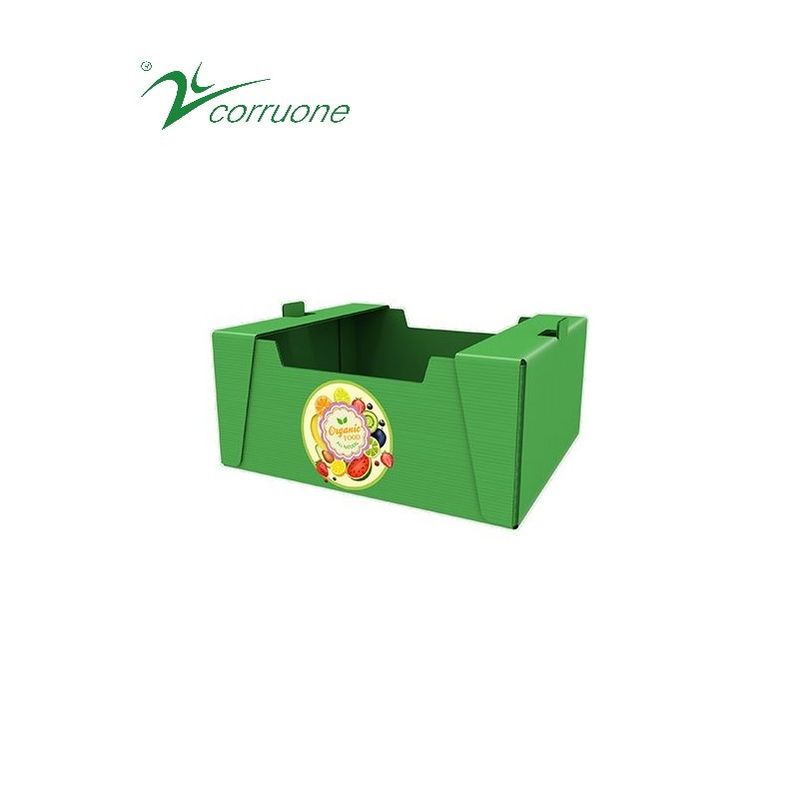 Corruone polypropylene bán buôn chống nước hộp nhựa PP lốp trái cây rau quả hộp nhựa gấp PP