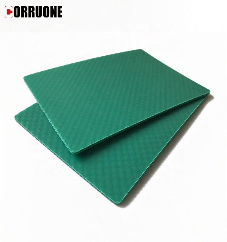 Tấm Coreflute Polypropylen màu 2400mm Bảng Correx màu vàng