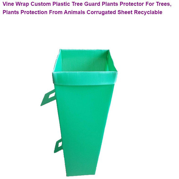 Corruone Polypropylene nhựa cuộn lốp lốp bảo vệ cây nhựa